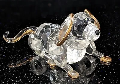 Buy Crystal Cut Glass Dog Figure • 9.99£