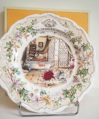 Buy Royal Doulton Brambly Hedge The Grand Bathroom 2ocm Plate Jill Barklem * Boxed* • 19.95£
