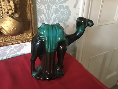 Buy Large Blue Mountain Pottery Camel Ornament/figure • 15£