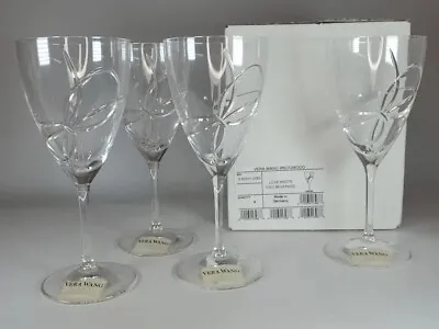 Buy Vera Wang Wedgwood Crystal LOVE KNOTS Iced Beverage Tea Glasses Set Of 4 NEW/BOX • 91.27£