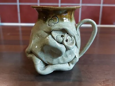 Buy Quirky Pretty Ugly Studio Pottery Mug Made In Wales *SUPPORTS NURSING • 5£