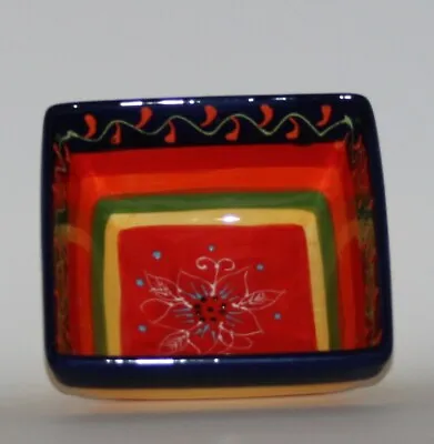 Buy Spanish Ceramic Square Bowl 14cm • 9.99£