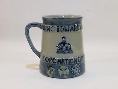 Buy Rare Moorcroft  Pottery Commemorative Mug Circa 1902 King Edward Vii Coronation • 320£