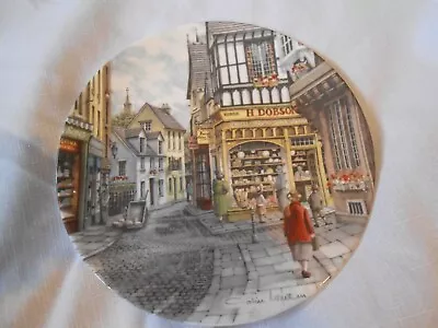 Buy Royal Doulton THE BAKER'S SHOP Plate - Window Shopping By Colin Warden 1990 • 2.99£