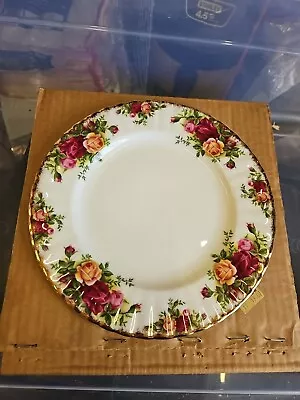 Buy Royal Albert Old Country Roses Salad Plate 8 1/8 , Set Of 4, England 1962 NEW! • 29.71£
