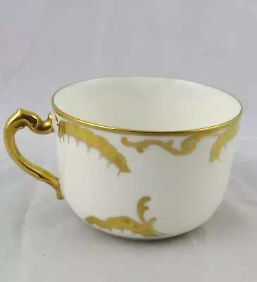Buy Antique Haviland & Co Limoges Marseille Schleiger 422 Gold Gilt Tea Cup France • 13.40£