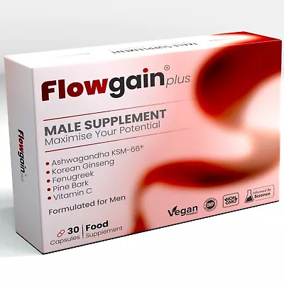 Buy Flowgain Male Supplement Pills For Men. BIG PACK 30pcs - UK ⭐️⭐️⭐️⭐️⭐ • 34.99£
