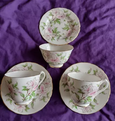 Buy X 2  Fine Bone China Teacup And Saucers New Chelsea Staffs Trio • 10£