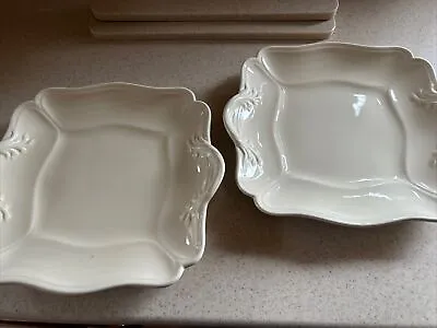 Buy Wedgwood Queens Ware  Queens Plain Cream Bread & Butter Or Cake Plate X 2 • 25£