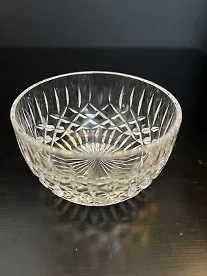 Buy Gorgeous Tyrone Crystal Cut Glass Clear Round Bowl Nut Dish Candy Dish Heavy • 16.25£