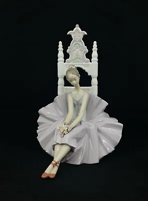 Buy Lladro Figurine Girl Posing For A Portrait Ballerina Dancer Model 6486 • 446.25£