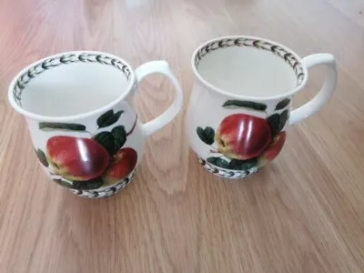 Buy Queens Fine China Mugs Hookers Fruit Design X 2 • 12.90£