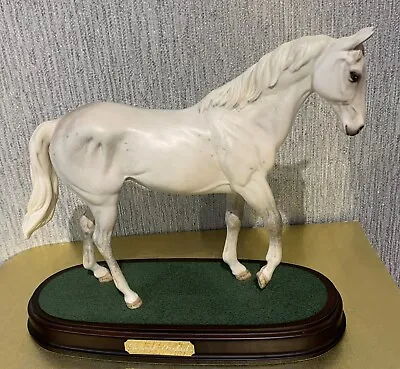Buy ROYAL DOULTON HORSE DESERT ORCHID RACEHORSE GREY MATT MODEL No. DA 184 PERFECT • 125£