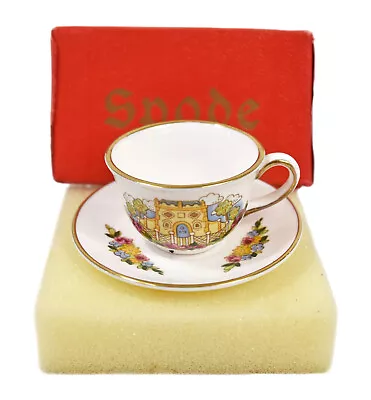 Buy Boxed Vintage Spode Fine Bone China Miniature Cup And Saucer • 24£