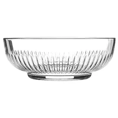 Buy Campana Glass Serving Bowl Vintage Kitchen Mixing Snack Bowl Dishes 17cm Clear • 10£