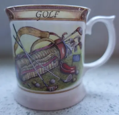 Buy Queen’s Fine Bone China Golf Mug A Churchill Brand Made In England • 9.95£