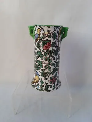 Buy Rare Royal Doulton  Parrot  Persian Ware Vase D3550 1912-1917 • 19.99£
