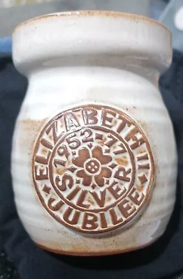 Buy Cumbria Pottery Queen Elizabeth II Silver Jubilee Mug New & Unused Rare Item • 3.99£