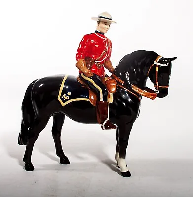 Buy Beswick Horses 'Canadian Mountie' Black Gloss 1375 - UK Made • 595£