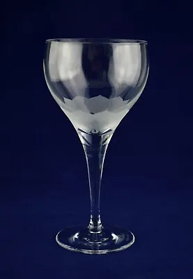 Buy Rosenthal Crystal  LOTUS BLOSSOMS  Wine Glass - 15cms (6 ) Tall - Signed 1st • 19.50£