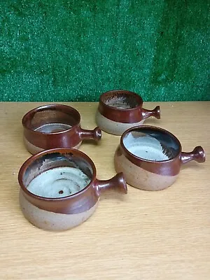 Buy Pottery Soup Bowls  - Brown Stoneware  - Clayholes Pottery  • 40£