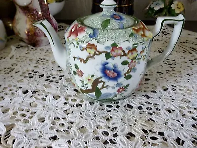 Buy Corona Ware S Hancock & Son  Trent  Pattern Vintage Teapot • 25£