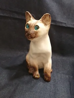 Buy Winstanley Cat - Size 4 - Siamese Cat - Blue Glass Eyes - Signed - Lovely • 50£