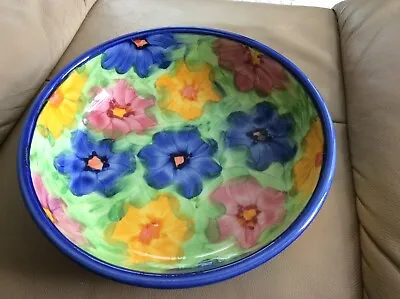Buy Spanish CNP Ceramics Bowl Lovely Colourful Bowl VGC Decorative Unique Gift • 6£