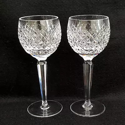 Buy 2 X Waterford Alana Hock Wine Glass - Irish Cut Crystal Discontinued • 42.99£