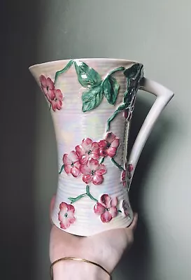 Buy Maling Ware Lustre Jug Vase Blossom Art Deco Ceramic • 17.45£