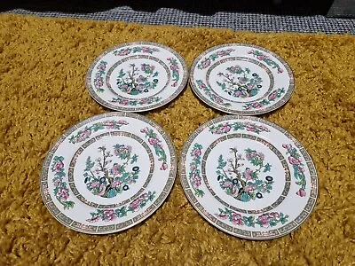 Buy Vintage 4 X  Lord Nelson Pottery Indian Tree Side Plate 18 Cm • 5.99£