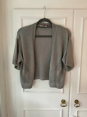 Buy Marks And Spencer. Grey Ladies Cardigan. Size 12 • 3.50£