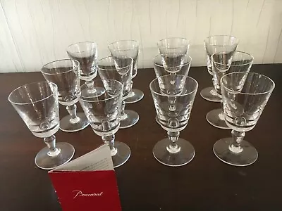 Buy 4 Glasses Wine Crystal Of Baccarat (Price To Unit) • 35.86£