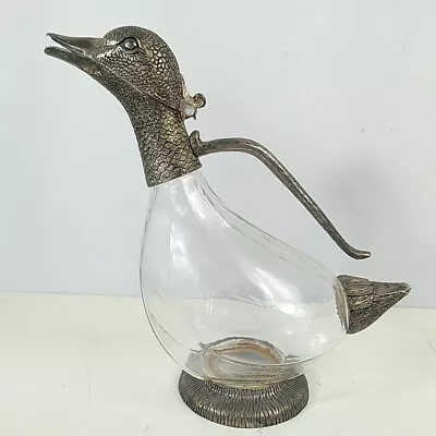 Buy Whitehill Duck Glass Decanter Quirky Bar Ware Wine Whiskey Hunt Season • 35.06£