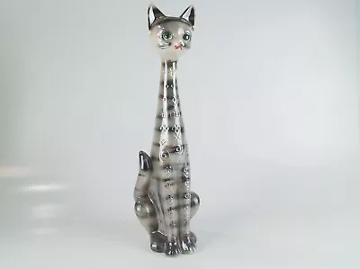 Buy Rare Vintage 1960/70s Jema Holland Ceramic Long Neck Siamese Cat Savings Box ✅ • 122.99£