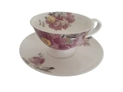 Buy Floral Laura Ashley Bone China Cup And Saucer  • 10.99£