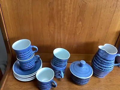 Buy Cinque Ports Pottery Monastery Rye . Cups Saucers Sugar Pot And Jug • 14.99£