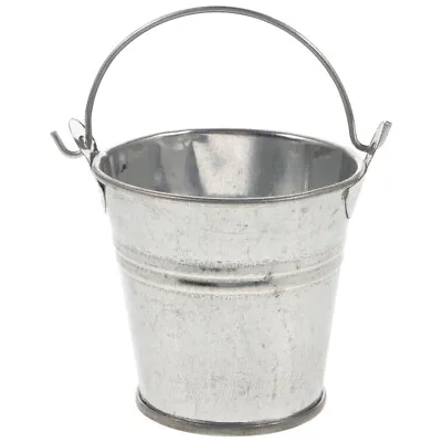 Buy  Iron Doll House Tin Bucket Buckets Miniature Gardening Accessory • 6.38£