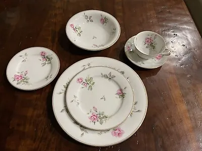 Buy NORITAKE China ROSA 6-PC Place Setting Vintage Excellent Condition • 17.10£