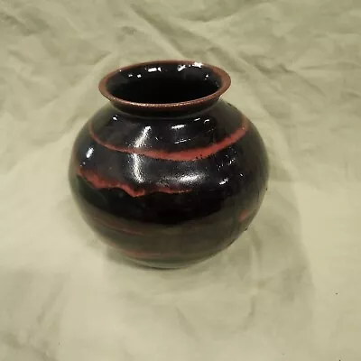 Buy Creitz Pottery Vase Drip Pattern Signed • 72.22£