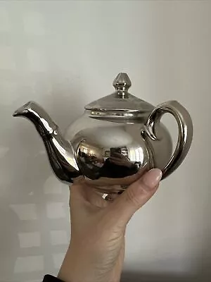 Buy Unusual/Rare Royal Worcester Side Handle Silver Coated Bone China Teapot • 28£
