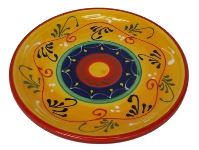 Buy Round Dinner Plate Tapas Serving Dish 26 Cm Spanish Handmade Ceramic Pottery • 15.99£