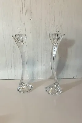 Buy Pair Of Mikasa Crystal Candle Stick Holders • 22£
