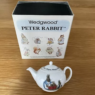 Buy WEDGWOOD  Peter Rabbit Mini Teapot, With Lid, Original Box • 5.51£