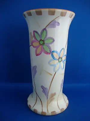 Buy Keeling & Co Losol Ware Art Deco Stylized Floral Vase • 19.95£