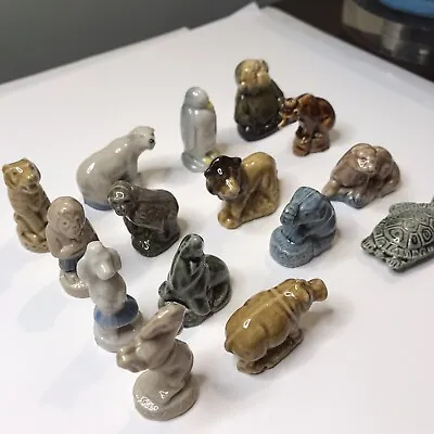 Buy Collection Of 15 Vintage Wade Whimsies Small Animal Figurines • 24.99£