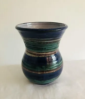Buy A Lovely Multi Coloured Vintage ALVINGHAM Studio Pottery Vase • 48.50£