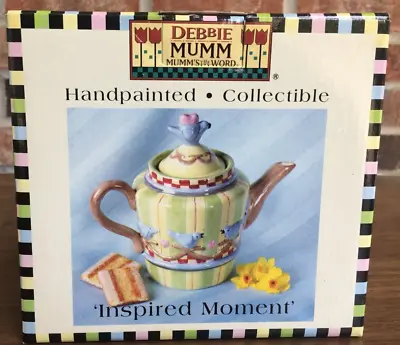 Buy Sakura Debbie Mumm Handpainted Mini Teapot Inspired Moment • 17.58£