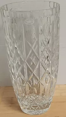 Buy Vtge 1997 Royal Gallery 24% Lead Crystal 12  X 6  Vase Made In France • 75.90£