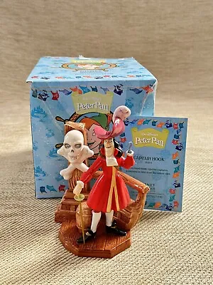 Buy 2002 Royal Doulton Disney Showcase Peter Pan Captain Hook Pan 4 COA Boxed • 45£